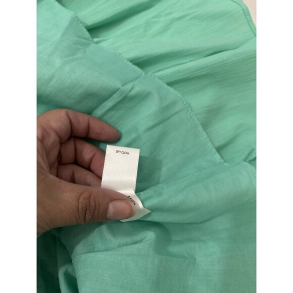 Banana Republic Sun Dress Mint Green Halter Top Women 4 - Picture 11 of 14